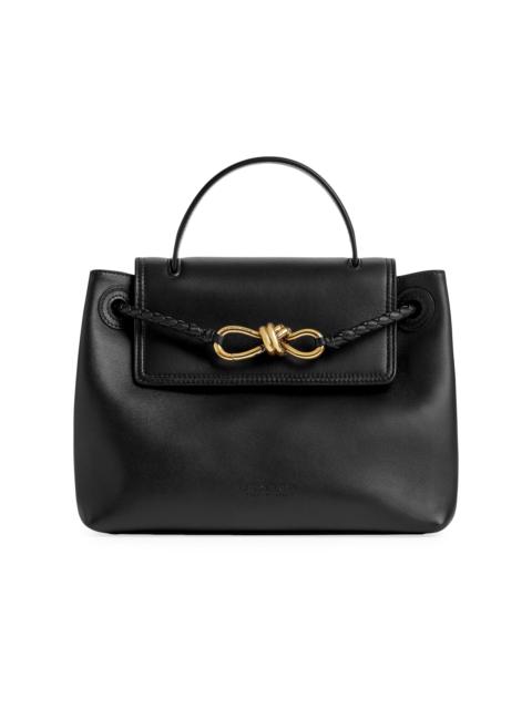 Bottega Veneta Women's Ciao Ciao Small Leather Top Handle bag - Black Brass