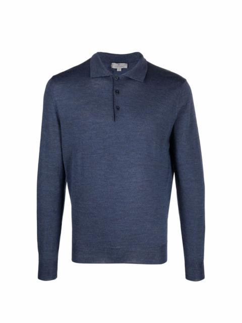 knitted button sweatshirt