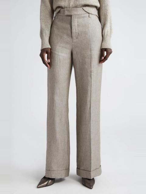 Sparkling Linen Blend Pants