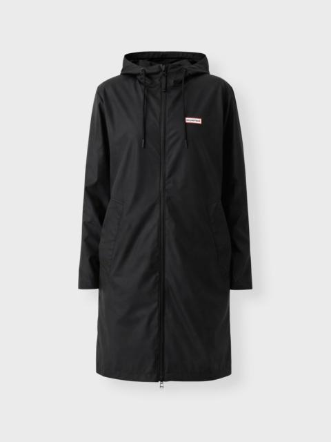 HUNTER Coat Andrea PU Rain Black