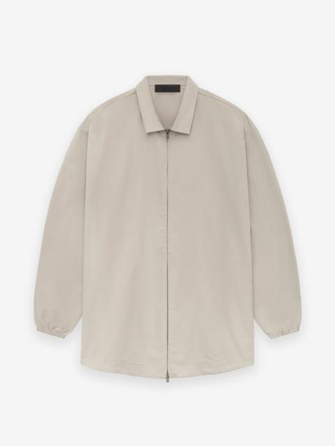 COTTON TWILL OVERSHIRT