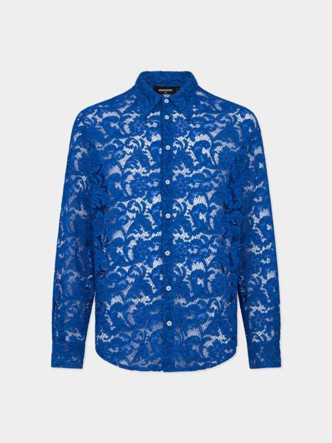 DSQUARED2 REBRODÉ LACE SHIRT