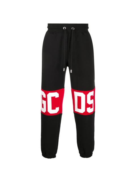 GCDS logo print track pants