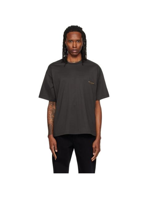 Wooyoungmi Gray Scenery Graphic T-shirt