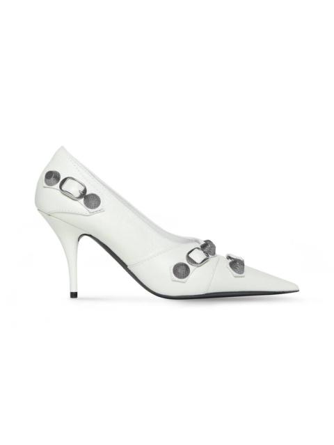 BALENCIAGA Women's Cagole 90mm Pump in Optic White