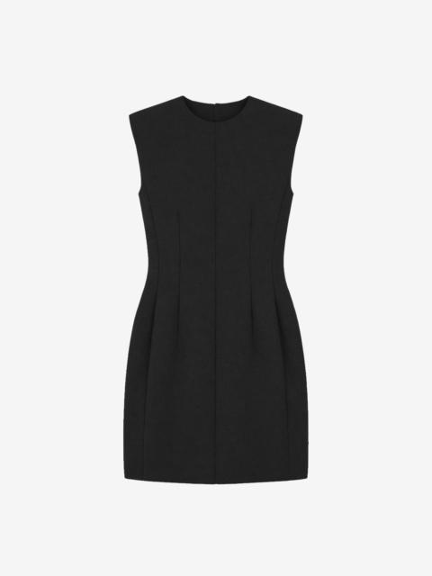 The Frankie Shop Bryn Cinched Mini Dress - Black
