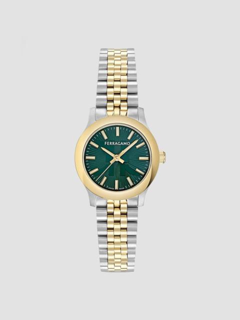 FERRAGAMO Women's Duo Two-Tone Stainless Steel Bracelet Watch/28MM - Two Tone