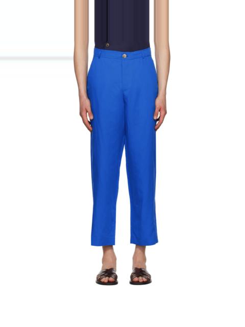 KING & TUCKFIELD Blue Loose Trousers