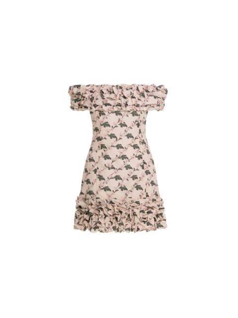 Agua by Agua Bendita Jardin Anhelo Mini Dress