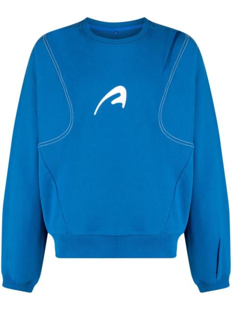 ADER error logo-motif cotton sweatshirt