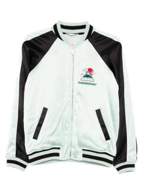 CASABLANCA logo-embroidered jacket