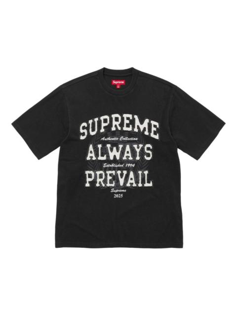 Supreme always prevail short-sleeve T-shirt