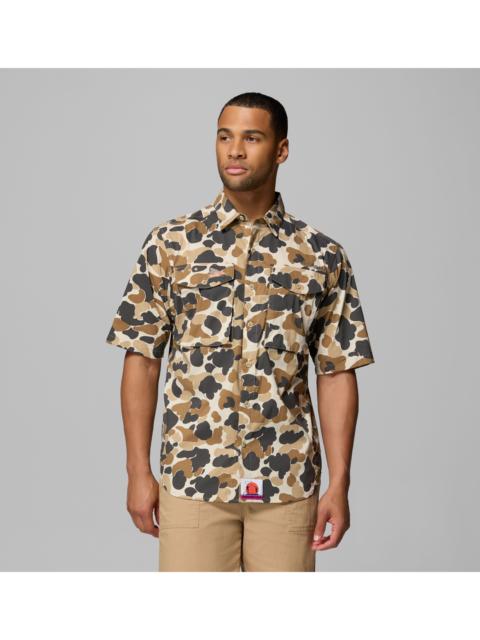 Columbia Men's PFG Bonefish Flats Printed Short Sleeve Shirt
