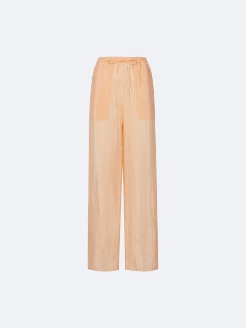 LAPOINTE Sheer Cupro Drawstring Pant