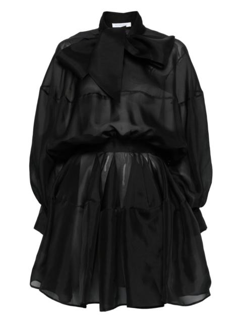 VIKTOR & ROLF pussy-bow mini dress