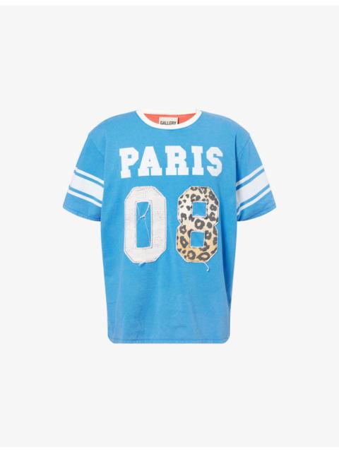 GALLERY DEPT. Layered Patch Cotton-Jersey T-Shirt