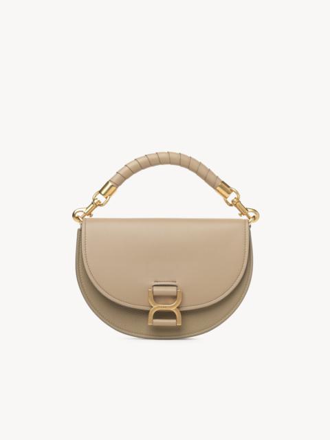 Chloé MARCIE CHAIN FLAP BAG IN GRAINED LEATHER