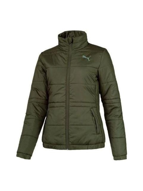 PUMA (WMNS) PUMA Polyester Insulation Outwear 'Olivegreen' 853641-15