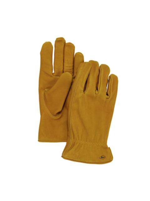 The Real McCoys BA25001 BUCO Horsehide Motorcycle Gloves Yellow