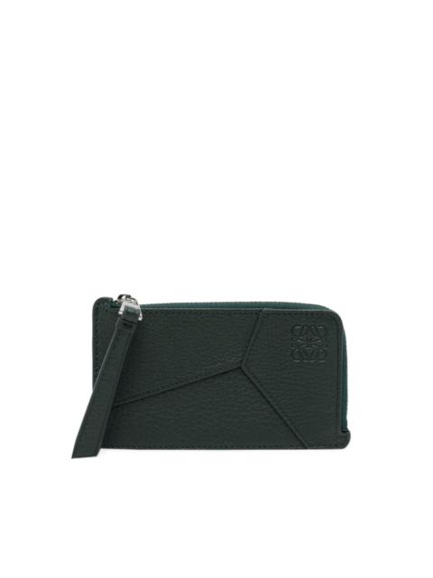Loewe puzzle coin cardholder in supple-grained calfskin