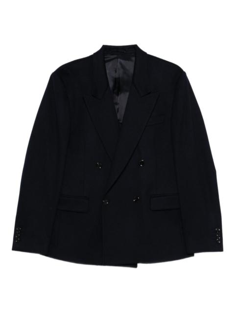 LARDINI double-breasted wool jacket