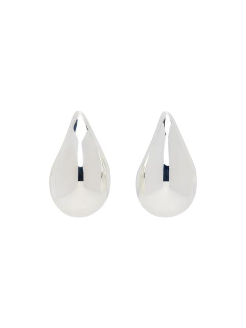 Silver Drop Medium Earrings