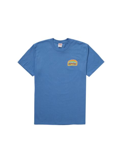 Supreme Chrome Tee Dusty Light Royal
