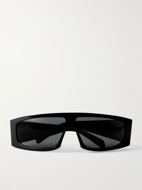 CELINE Monochrome 08 D-Frame Acetate Sunglasses Black