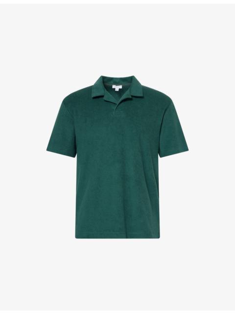 Sunspel Towelling Polo Cotton Shirt