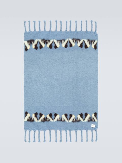 Jil Sander Mohair and wool-blend scarf
