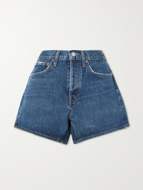 AGOLDE Parker Long Clean Organic Denim Shorts