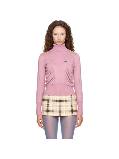 Vivienne Westwood Pink Pamela Turtleneck