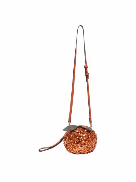 ALÉMAIS Orange Embellished Mini Bag