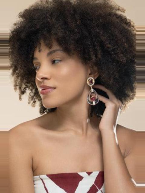 DAVID WEBB Ruby Crystal Cabochon Drop Earrings