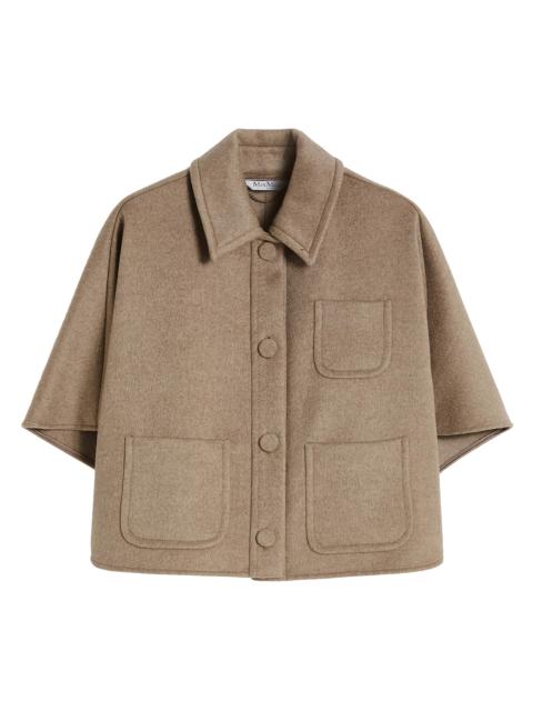 Max Mara Women's Light Weight Cashmere Cape - Tawny Bronze Brown
