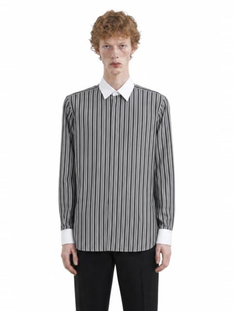 TOM FORD Poplin Stripe Classic Fit Shirt
