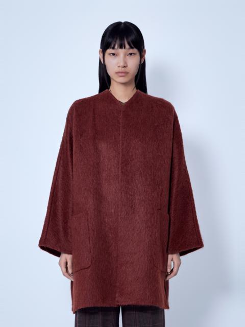 Max Mara Short Alpaca and Wool Coat