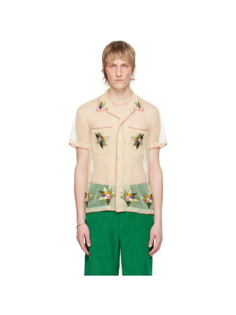 Off-White Embroidered Suncherry Shirt