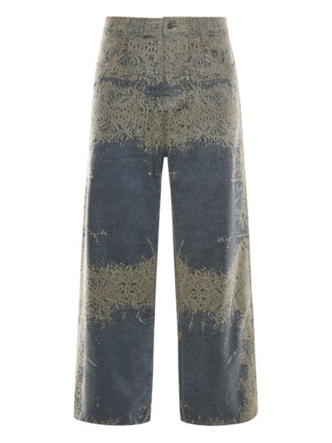 AMIRI paisley pattern jeans