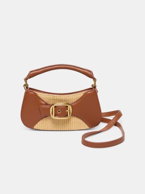 dolce vita NUALA RAFFIA HANDBAG SADDLE STELLA