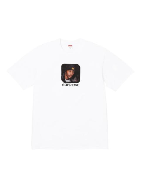 portrait-print T-shirt