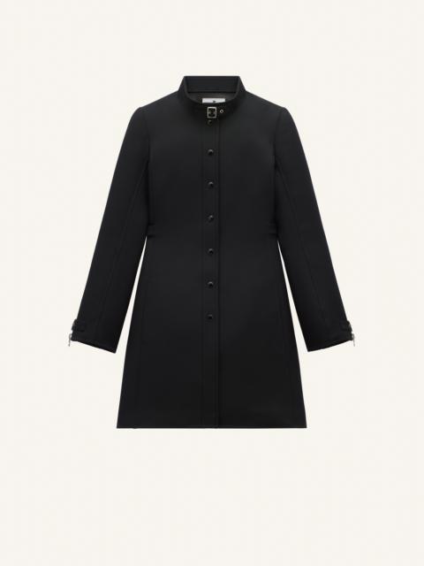 courrèges BUCKLE TWILL COAT