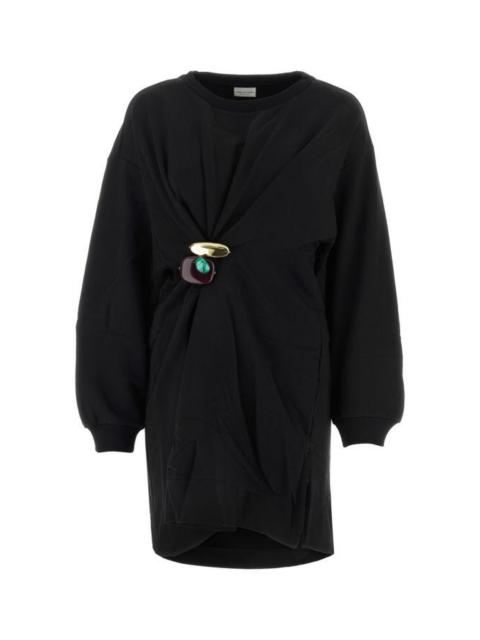Black cotton Halka sweatshirt