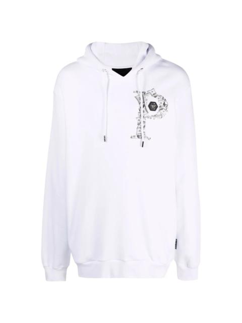 PHILIPP PLEIN Money logo-print hoodie