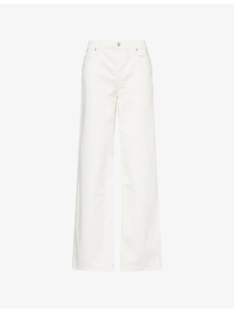 PAIGE Dana Low-Rise Denim Jeans
