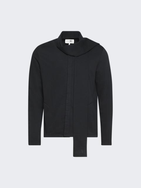 MM6 Maison Margiela Long Sleeve Top Black