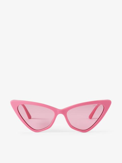 JIMMY CHOO Sol
Pink Cat Eye Sunglasses
