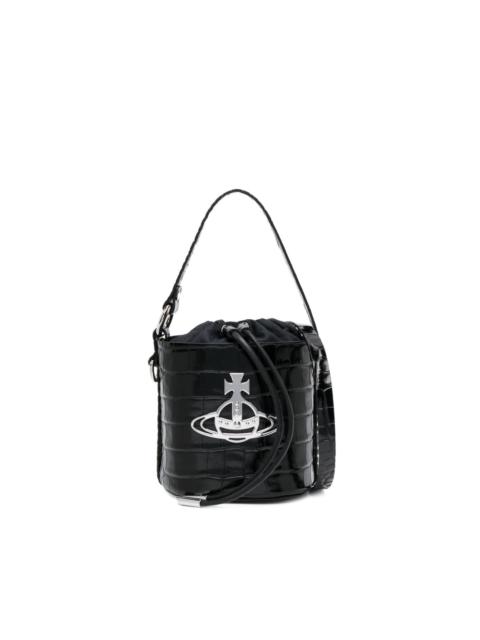 Vivienne Westwood small logo plaque two-way bag