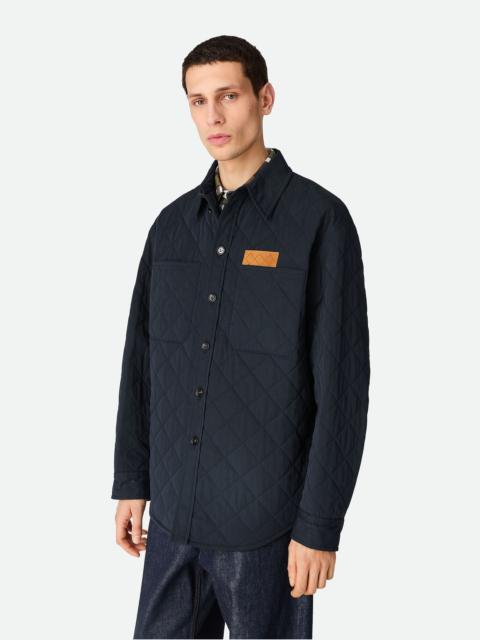 Bottega Veneta Quilted Cotton Overshirt