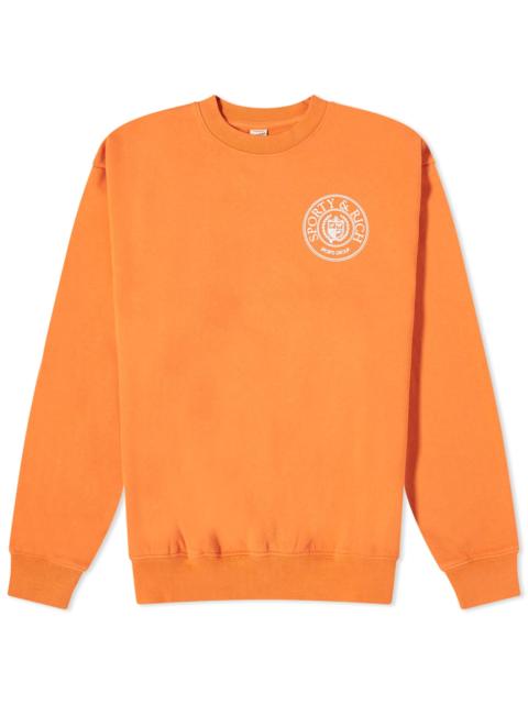 Sporty & Rich Sporty & Rich Conneticut Crest Crew Sweat